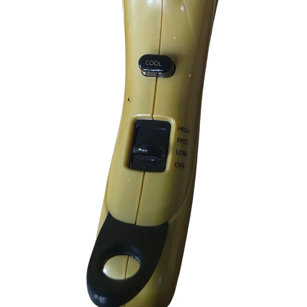Andis Ionic Ceramic Hair Dryer Dual Voltage Gold with Brush Attachment - Picture 7 of 9